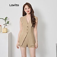 Conjunto Elegante com Shorts e Calça – Lovito L74ED221 - imagem 1