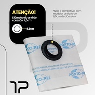 Conjunto com 9 Sacos Descartáveis para Aspirador Eletrolux - Compatível com Hidrovac, Acqua Power, Flex e A10 - imagem 4