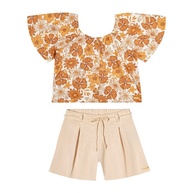 Conjunto Floral Moletom: Conforto e Estilo! - imagem 1