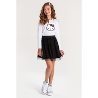 Conjunto Hello Kitty Xadrez: Estilo e Conforto! - imagem 1