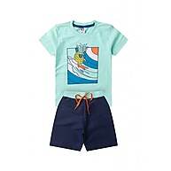Conjunto Infantil Abacaxi Surfista: Estilo e Conforto! - imagem 1