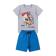 Conjunto Infantil Jogador: Estilo e Conforto! - imagem 1