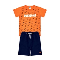 Conjunto Infantil Laranja Roar Some: Estilo e Conforto! - imagem 1