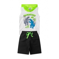 Conjunto Infantil Monstros: Estilo e Conforto! - imagem 1