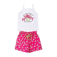 Conjunto Infantil Pôr do Sol Tropical: Conforto e Estilo! - imagem 1