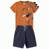 Conjunto Infantil Verão Savage Dino: Aventura e Estilo! - imagem 1