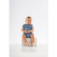 Conjunto Jeans Bebê Menina: Conforto e Estilo Up Baby - imagem 1