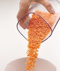 Joseph Podium - Conjunto de Armazenamento com Suporte para Alimentos Secos | 5 Peças em Plástico Cinza - imagem 5