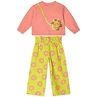 Conjunto Longo Floral Infantil – Estilo e Conforto para Meninas - imagem 1