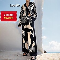Conjunto Lovito: Calças Casuais e Modernas - imagem 1