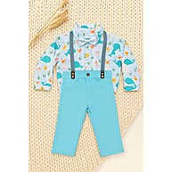Conjunto Menino Temático de Frio Fundo do Mar - imagem 1
