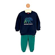 Conjunto Moletom Menino Urso Geométrico Kyly - imagem 1