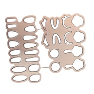 Fancyes Conjunto de Matrizes de Corte para Olhos de Bonecas - Ferramenta Precisa para Artesanato e Coleções - imagem 1