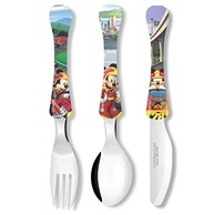 Conjunto de Talheres Disney Kids Mickey - 3 Peças Ergonômicos e Seguros para Crianças - imagem 3