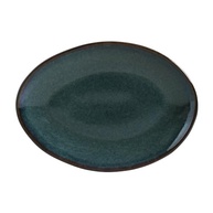 Conjunto de Pratos de Sobremesa Oval Porto Brasil - 6 Peças Premium em Cerâmica Orgânica - imagem 2