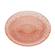 Conjunto de 6 Pratos de Cristal para Sobremesa Lys Rosa 20cm - Wolff - imagem 1