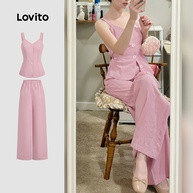 Conjunto Rosa Lovito: Elegância Casual - imagem 1