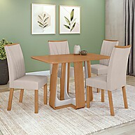 Conjunto Sala de Jantar Easy Pop: Elegância e Conforto em Cada Detalhe - imagem 1