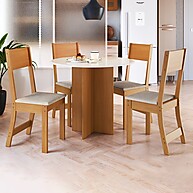 Conjunto Sala de Jantar Malta – Elegância e Praticidade para sua Casa - imagem 1