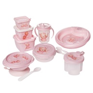 Conjunto para Introdução Alimentar Ursa Plasútil 6 Peças - Seguro e Prático para Bebês - imagem 1