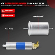 Conjunto Bomba Combustível c/ Filtro para Mercedes-Benz (W124, W202, W210, W140, etc.) - Ref. 0004707894 - imagem 5