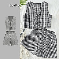Conjunto Xadrez Lovito: Estilo Casual e Conforto! - imagem 1