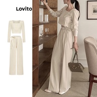 Conjuntos Femininos Lovito: Estilo Casual e Conforto - imagem 1