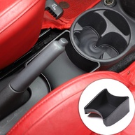 Organizador de Console Central Sekhyna para Fiat 500 (2011-2015) - Freio de Mão e Porta-Objetos em ABS - imagem 1
