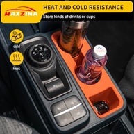 Suporte de Copo Silicone Ford Maverick 2022-2025: Console Central Laranja - Acessório Essencial - imagem 5