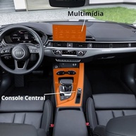 Película Protetora Console Multimídia Audi A4 Sedan Prestige 2025 - Proteção e Estilo - imagem 3