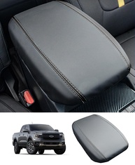Capa Console Central Couro Ford Ranger 2024 2025 - Proteção Premium Anti-Arranhão - imagem 1