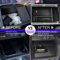 Organizador de Console Central Honda CR-V 2023-2025 Híbrido: Bandeja e Acessórios Essenciais - imagem 4