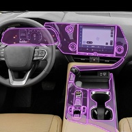 Proteção Premium para Interior Lexus NX 2022-2023: Filme TPU Anti-Risco para Console e GPS - imagem 1
