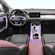 Película Protetora TPU Transparente para Console Central Geely Coolray Escape SX11 2019-2021 - imagem 2