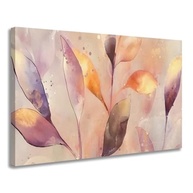Quadro Decorativo Luxo Rose Chassi Madeira - Tela Canva 90x60cm para Sala, Escritório e Consultório - imagem 2