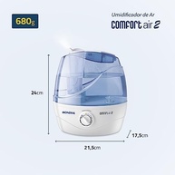 Umidificador de Ar Ultrassônico Mondial Comfort Air 2 - 2,2L, Bivolt, Baixo Consumo - imagem 3