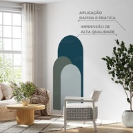 Adesivo Arco Contemporâneo Lavável para Parede - Design Moderno com Fácil Aplicação - imagem 4