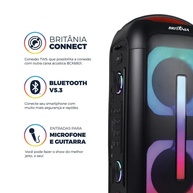 Caixa de Som Britânia 650W: A Festa Continua! - imagem 2