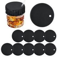 Capas de Bebida Scrunchie com Tampa Reutilizável - Proteção Contra Contaminação em Bares e Festas - imagem 2