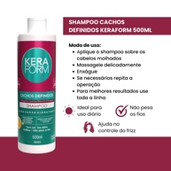 Keraform Cachos Definidos: Hidratação e Volume Controlado - imagem 2