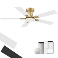 Ventilador de Teto Inteligente com Luz LED e Controle por Voz - 106,7 cm - imagem 2