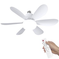 Ventoinha de Teto Silenciosa com Luz LED e Controle Remoto | 6 Pás, 3 Velocidades, Luz Ajustável Branca Fria/Neutra/Quente - imagem 2