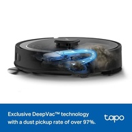 Tapo RV30 Max Aspirador Robô 5300Pa com Navegação LiDAR+IMU, Esfregão Automático e Controle por Voz - imagem 5