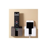 Kit 2 Suportes de Parede Branco para Celular e Controle Remoto: Organize sua Casa com Estilo! - imagem 4