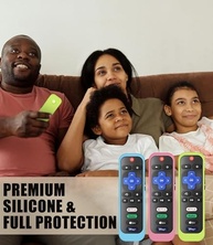 Capa Magnética para Controle Remoto TCL Roku 280 – Silicone Macio, Antiderrapante e com Armazenamento Prático - imagem 5