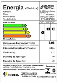 Ventilador Coluna Mondial 40cm Super Turbo Tech 140W - Silencioso com Controle Remoto - imagem 4