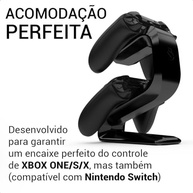 Suporte para 2 Controles Xbox One/S/X com Design Moderno e Carregamento - Modelo VN - imagem 5