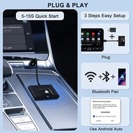 Teeran Adaptador Android Auto Sem Fio: Liberdade e Conveniência para Seu Carro - imagem 5