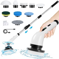 Esfregão Elétrico Giratório Sem Fio com 9 Cabeças - Limpeza Potente e Conveniente para Banheiro e Casa - imagem 1