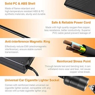 Conversor AstroAI 110V para 12V: Potência e Segurança para Seus Dispositivos de Carro - imagem 5